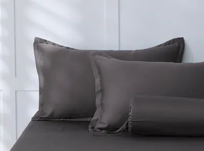 Robinsons TENCEL™ Lyocell Heritage Collection Fitted Sheet Set - Charcoal (4 Sizes)