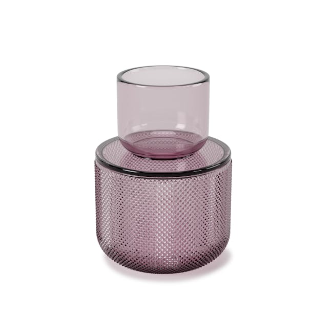 Allira Glass Organiser - Purple - 2