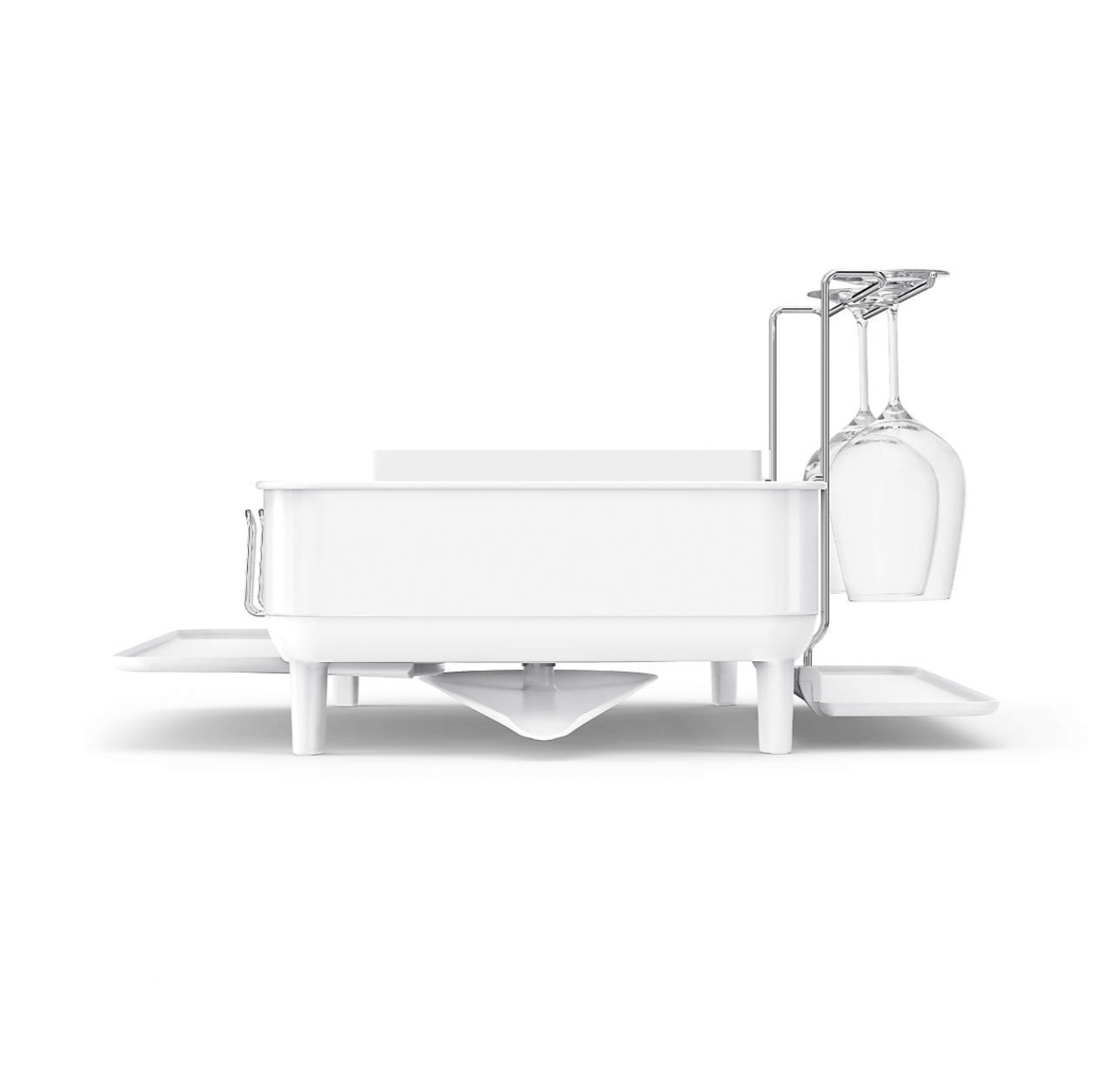 simplehuman Steel Frame Dishrack White, simplehuman Accessories