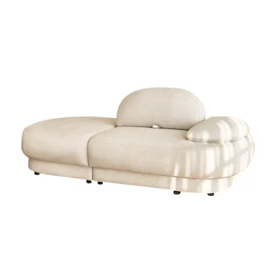 Hara 3 Seater Adjustable Chaise Sofa