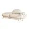 Hara 3 Seater Adjustable Chaise Sofa
