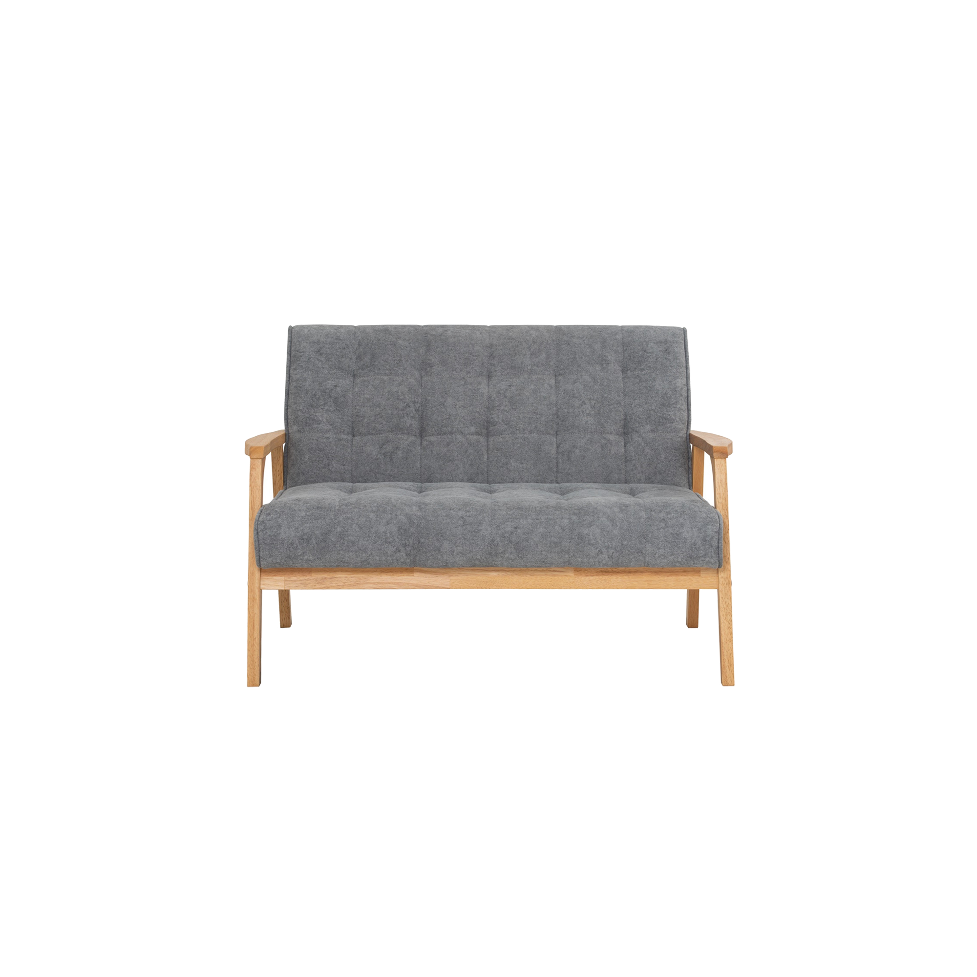 Tucson 2 Seater Sofa - Natural, Cool Grey (Pet Friendly Fabric)