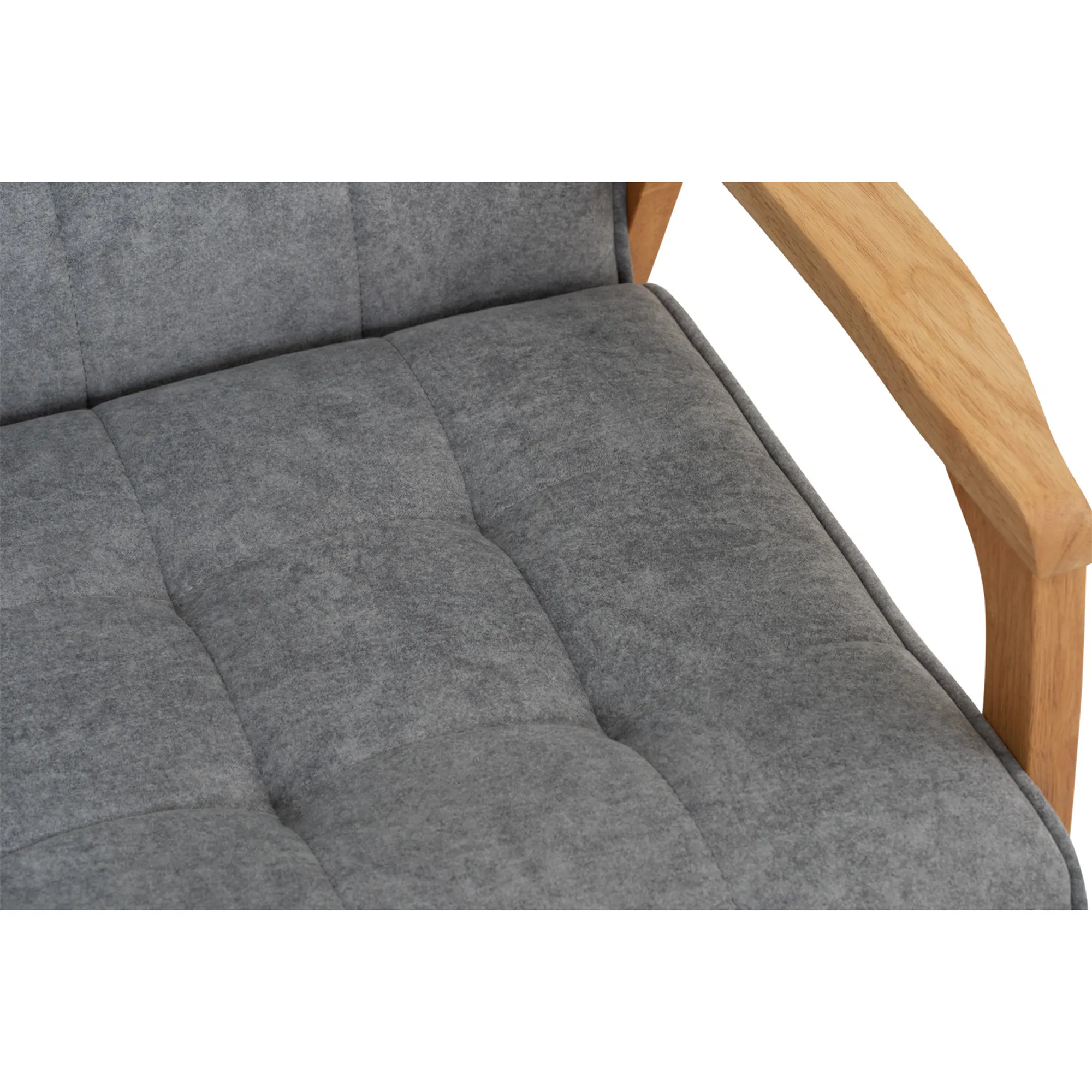 Tucson 2 Seater Sofa - Natural, Cool Grey (Pet Friendly Fabric) - 7