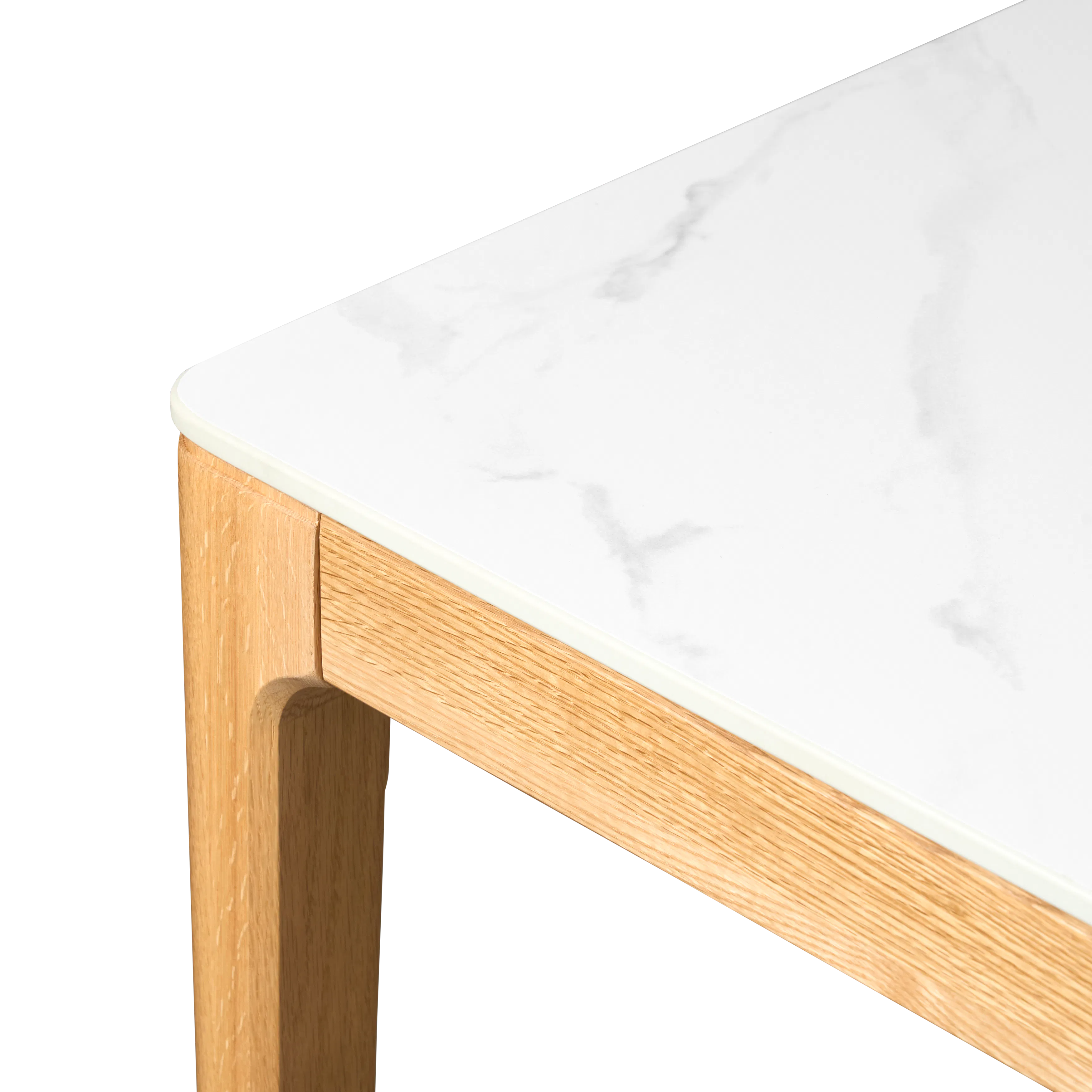 Adelyn Dining Table 1.6m - Oak (Sintered Stone) - 32