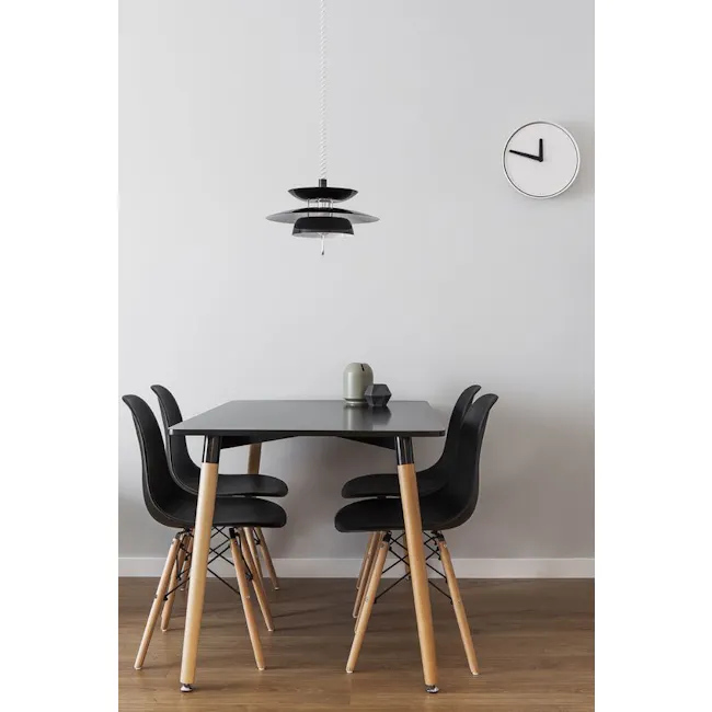 (As-is) Oslo Chair - Natural, Black - 3 - 13