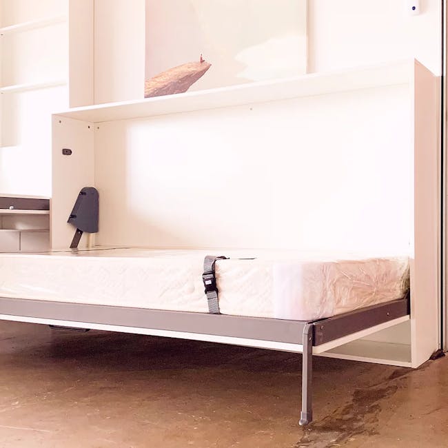 Amazing Space Super Single Horizontal Wall Bed - 1