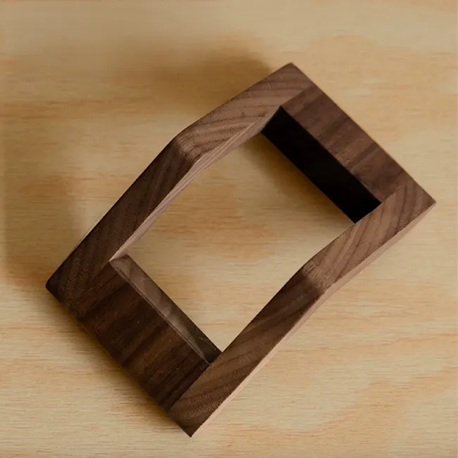 Apple Wooden Coaster Set - 13