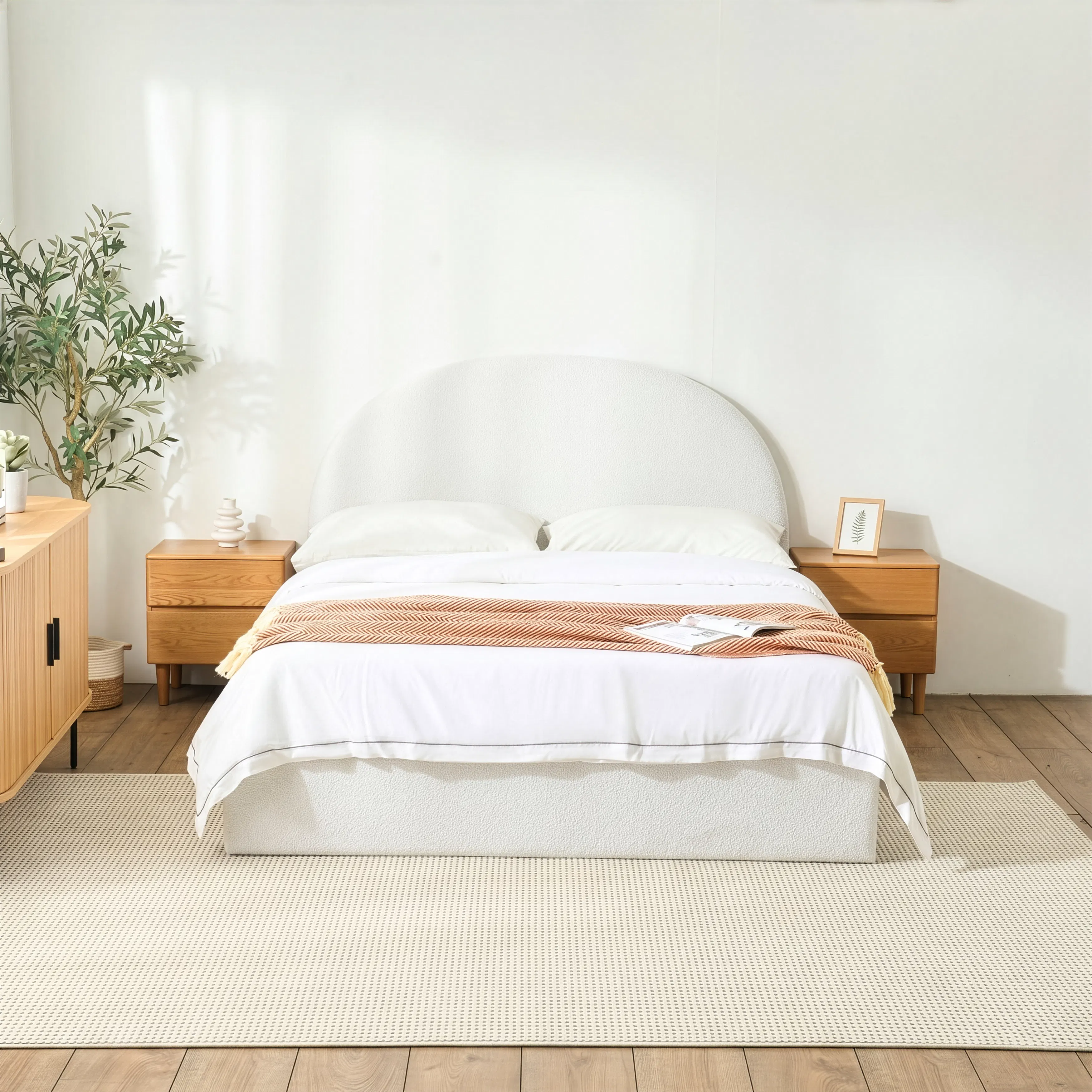 Aspen Super Single Storage Bed - Cloud White - 16