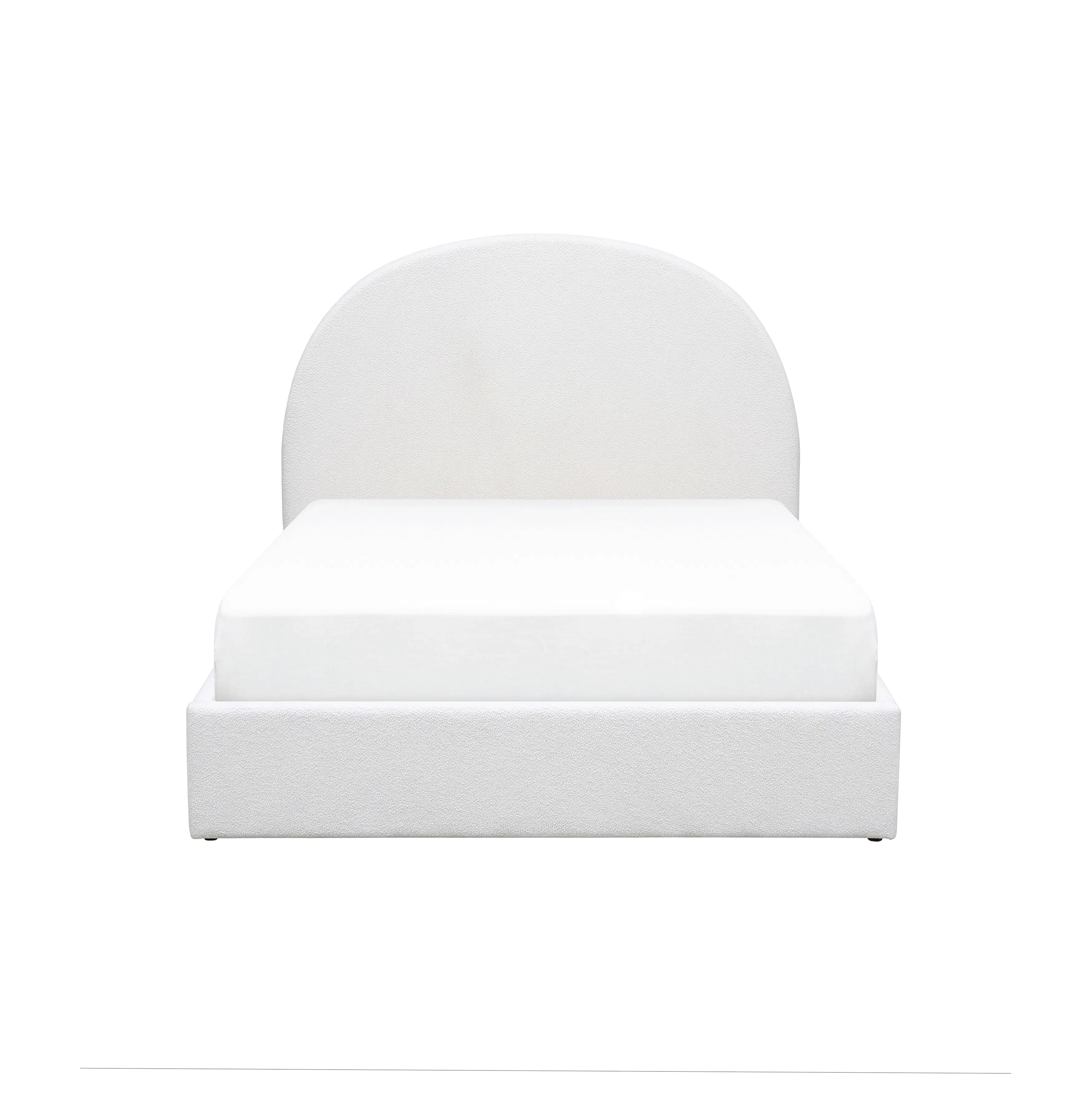 Aspen Super Single Storage Bed - Cloud White