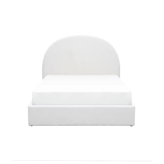 Aspen Super Single Storage Bed - Cloud White - 1