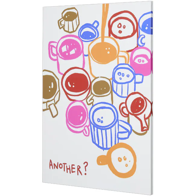 Another Coffee Wall Canvas 30 x 40 cm - 4