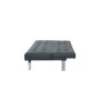 Julia 3 Seater Sofa Bed - Slate Grey (Faux Leather) - 7