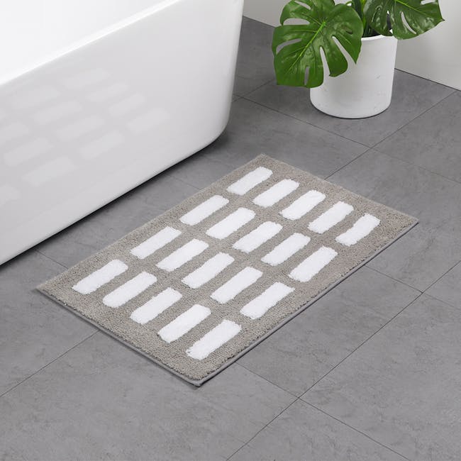 Nordic Dash Floor Mat - Grey - 1