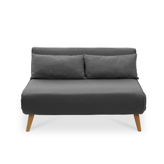 Noel 2 Seater Sofa Bed - Ebony - 9