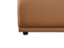Milan Right Extended Unit - Caramel Tan (Faux Leather) - 12