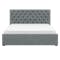 Isabelle Tall King Storage Bed - Seal Grey (Velvet)