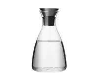 Noir Carafe with Stainless Steel Stopper - 1L