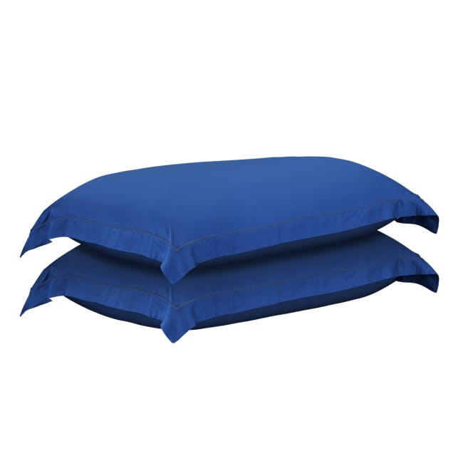 Erin Bamboo Fitted Sheet 4-pc Set - Midnight Blue (4 sizes) - 4