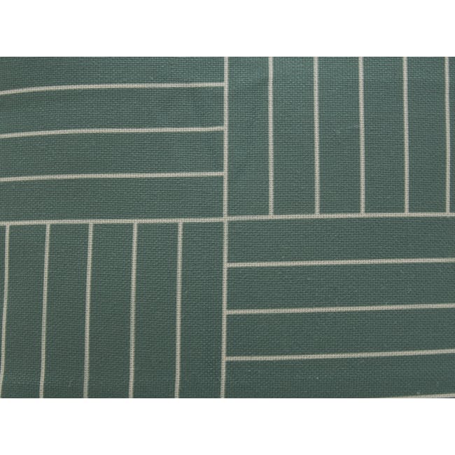 Palette Linen Cushion Cover - Pine Green - 3