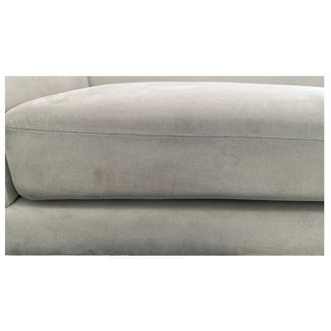 (As-is) Abby Chaise Lounge Sofa - Pearl - Left Arm Unit - 2