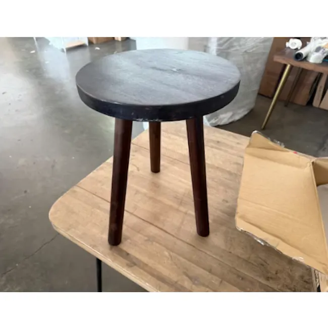 (As-is) Vezzo Stool Side Table - 3 - 2
