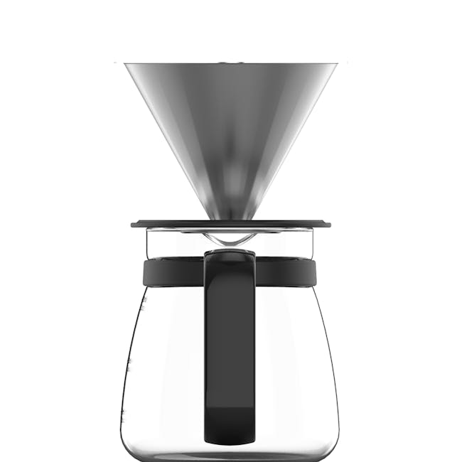 Odette Pour Over Coffee Set with Dripper - Black - 1