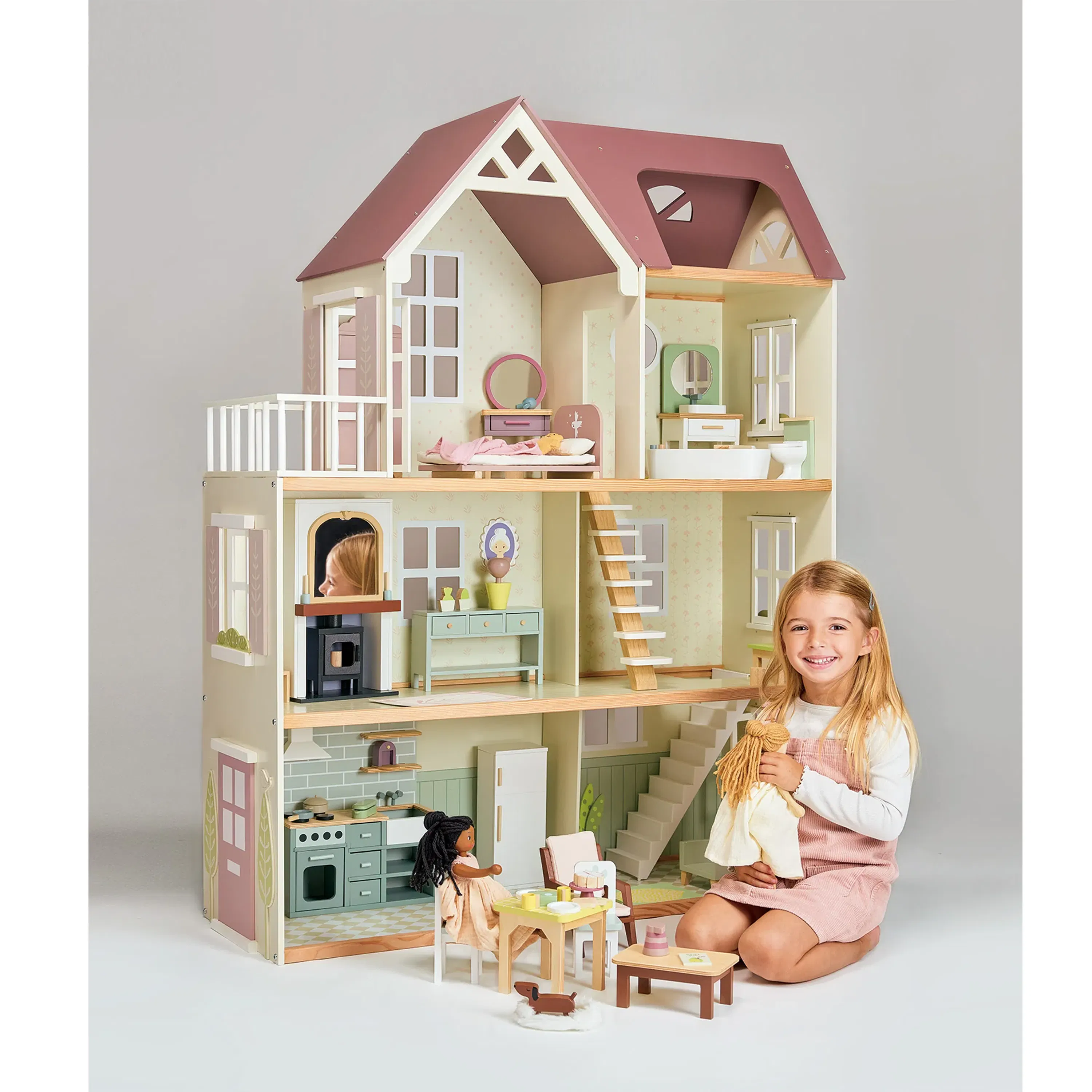 Tender Leaf Lola Wooden Doll - 7