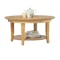 Jacoby Round Coffee Table - Oak - 4