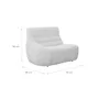 Tara Left Arm Sofa Unit - Grey - 7