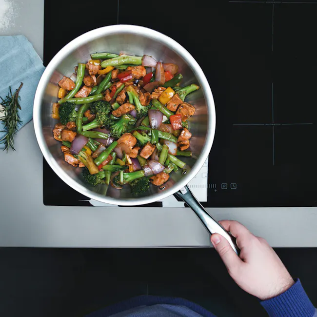 Tramontina Grano 28cm Wok, 18/10 Stainless Steel, Induction - 4