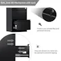 Filex 2-Drawer Vertical Filing Cabinet - Black - 7