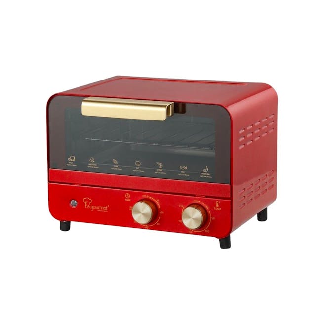 La Gourmet Healthy Electric Oven 12L - Imperial Red - 0