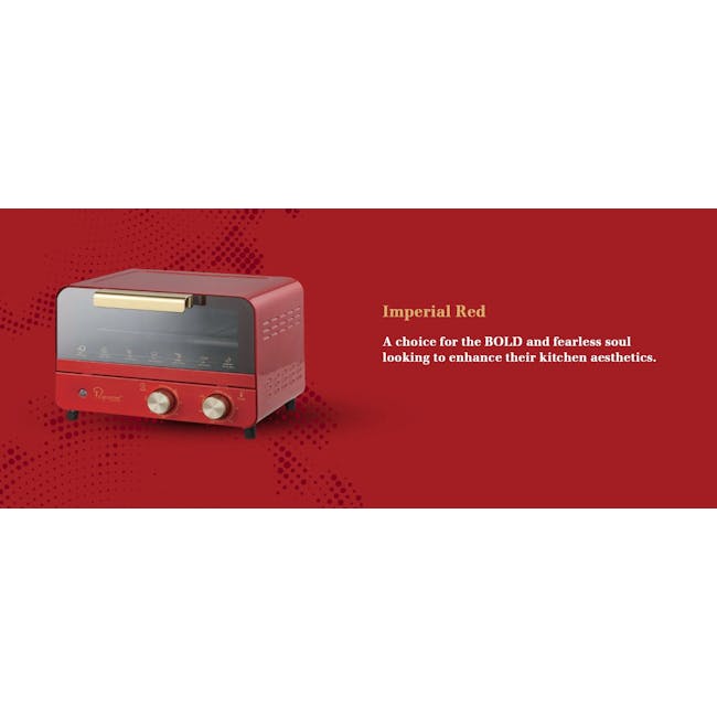 La Gourmet Healthy Electric Oven 12L - Imperial Red - 1