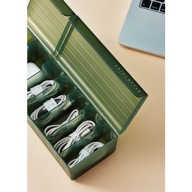 Maisel Storage Box - Translucent Green - 7