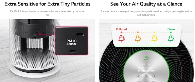 LG Puricare™ Air Purifier HIT - 12