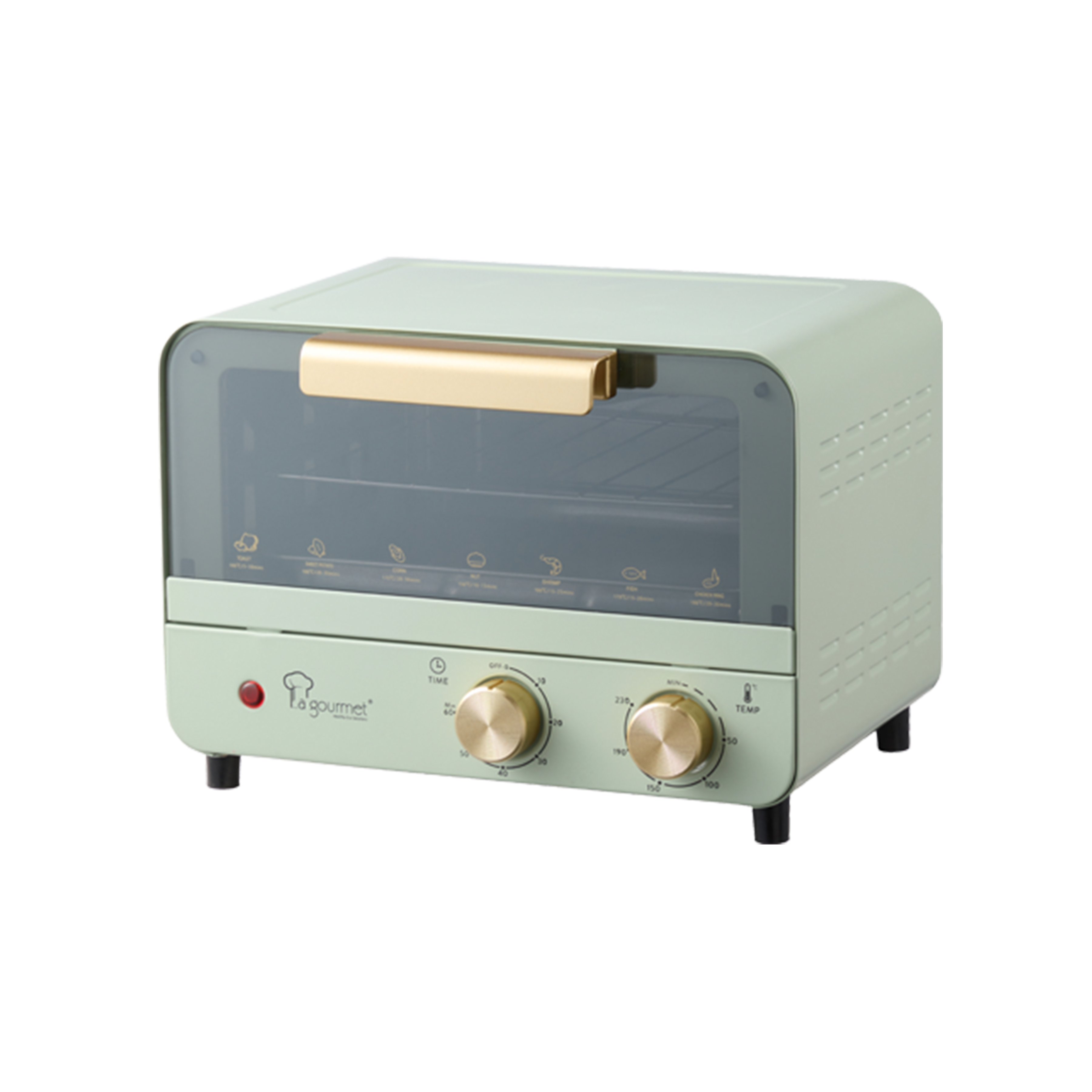 La Gourmet Healthy Electric Oven 12L - Mint Green