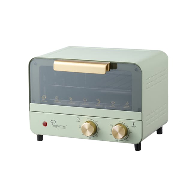 La Gourmet Healthy Electric Oven 12L - Mint Green - 0