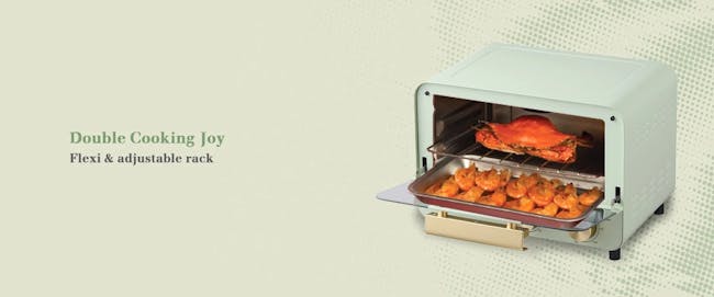 La Gourmet Healthy Electric Oven 12L - Mint Green - 1