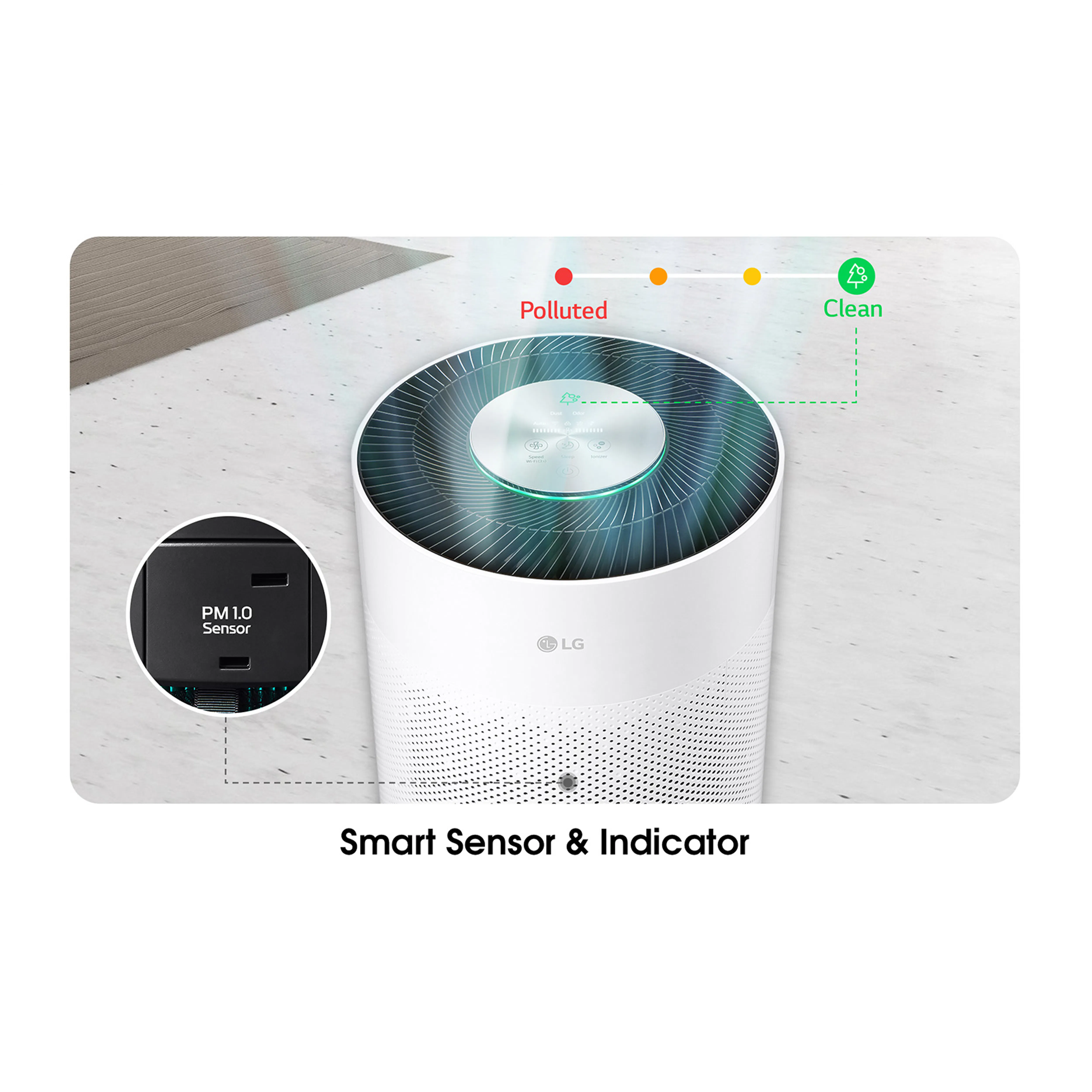 LG PuriCare™ 360° (HIT) (AS60GHWG0) - 11