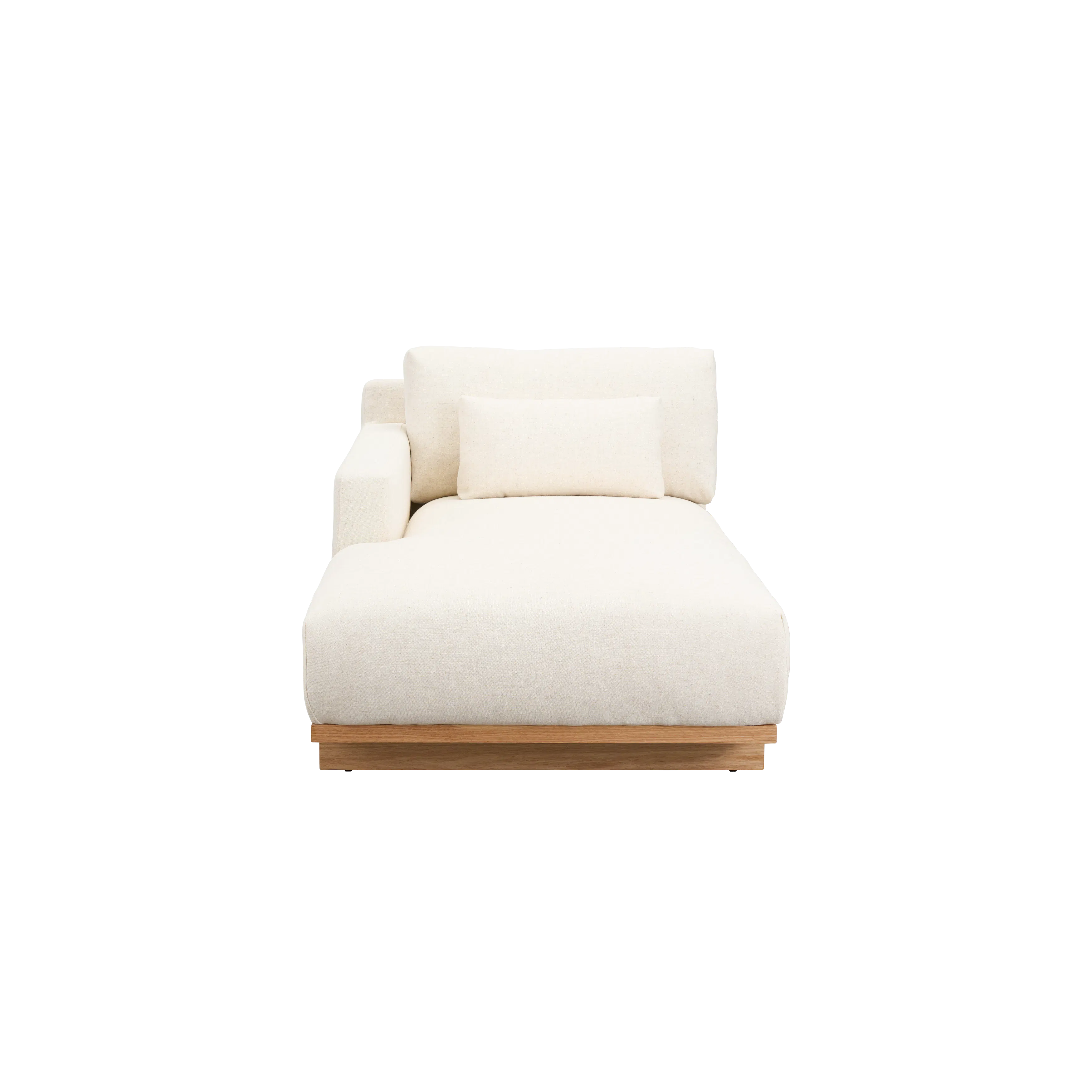 Miu L-Shaped Lounge Sofa - 9 - Cream-colored, modern, minimalist, cozy, comfortable, plush, soft, inviting, serene