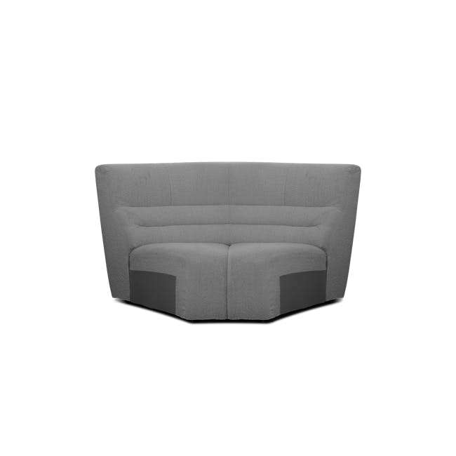 Tara Corner Sofa Unit - Dark Grey - 1