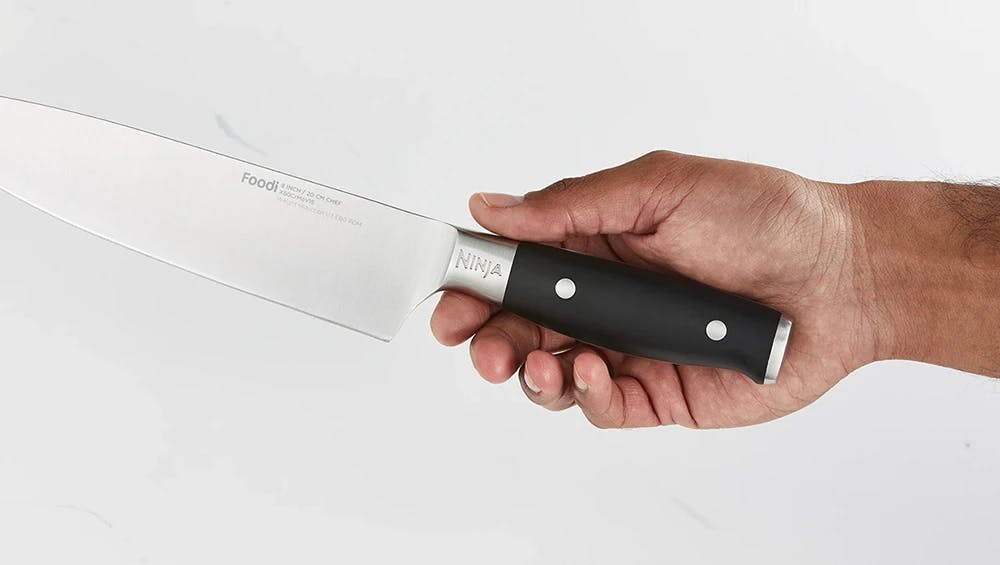 Ninja Foodi NeverDull Premium 7-Piece German Stainless Steel Knife System  White