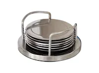 Sonis Stainless Steel Coasters (Set of 5)
