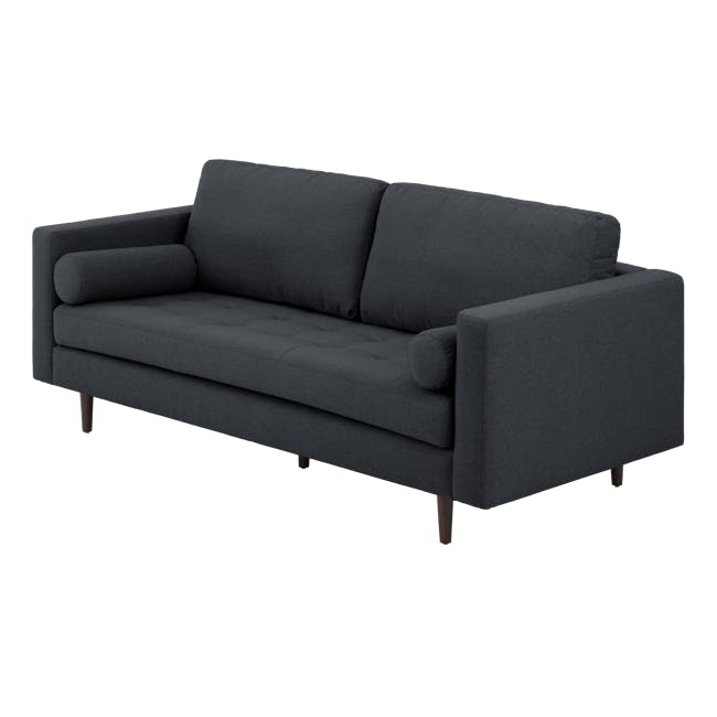 Nolan 3 Seater Sofa - Carbon (Fabric) - 3