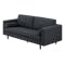 Nolan 3 Seater Sofa - Carbon (Fabric) - 2