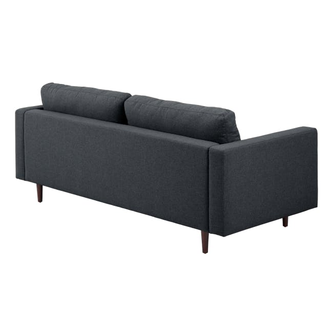 Nolan 3 Seater Sofa - Carbon (Fabric) - 5