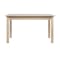 Jonah Extendable Table 1.2m-1.6m in Oak with 4 Oslo Chairs in Natural, Grey - 2