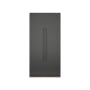 Lucca 2 Door Wardrobe 1 - Graphite Linen, Herringbone Oak - 1