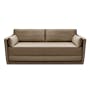 Greta 3 Seater Sofa Bed - Taupe - 0