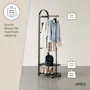 Bellwood Coat Rack - Black - 7